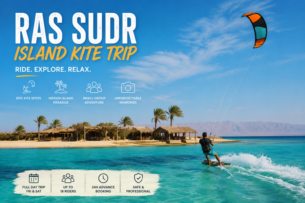 Ras Sudr Island Kite Trip
